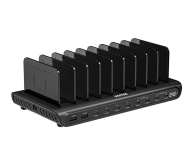 Unitek Stacja ładująca  240W 10-portowa 8x usb-c 2x usb-a - 1455240 - zdjęcie 1